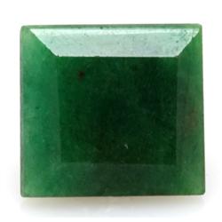Natural Emerald Beryl Square Cut Gemstone 18.99ctw approximate