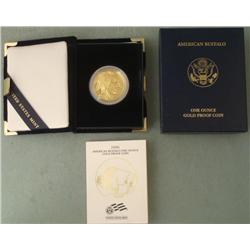 2006 American Buffalo Gold $50 Proof Coin w/ Box, Case