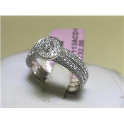 All Diamonds 2-piece Wedding Ring Band Set Size 6.5