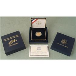 Jamestown 400th Anniversary Gold Dollar Mint MIB