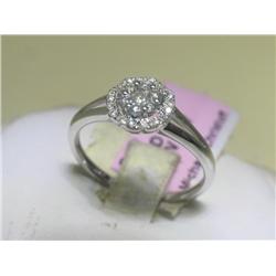 All Diamond Ring, Michael Christoff, 14K White Gold