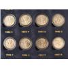 Image 3 : Full Set Walking Liberty Halves 1934-47 VF-UNC in Book