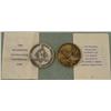 Image 1 : 2 Diff Wyandotte Bank Commem 1871-1971 Medals