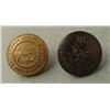 Image 1 : 2 U.S. Indian Service Coat Buttons "God Helps" Vintage