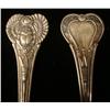 Image 3 : 2 ANTIQUE ART DECO SCARRAB MOTIF SUGAR SPOONS