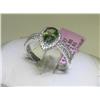 Image 1 : Michael Christoff Tourmaline and Diamonds Ring Sz 6.5