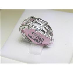 14K White Gold All Diamonds Ring Size 6.25