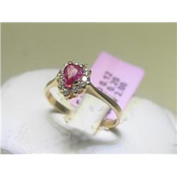 Ruby and Diamonds Ring