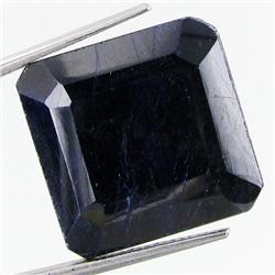 14.38ct Dark Blue African Sapphire Octagon Cut (GEM-37043)