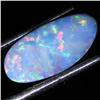 2.6ct Australian Black Opal Doublet Full Fire (GEM-35839)