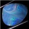 3.57ct Australian Black Opal Doublet Full Fire (GEM-36092)