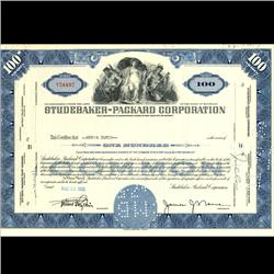 1950s Studebaker Stock Certificate Rare (COI-3336)