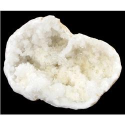 2805ct White Quartz Natural Geode Half (MIN-000153)