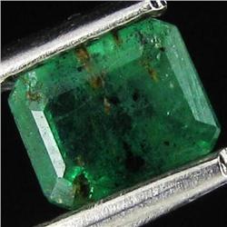.51ct Octagon Emerald Deep Green Colombia (GEM-8947A)
