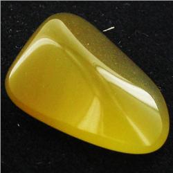 15ct Yellow Opal Freeform Cabochon (GEM-34335)