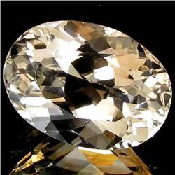 18.3ct Natural Hot Imperial Topaz Oval  (GEM-19647)