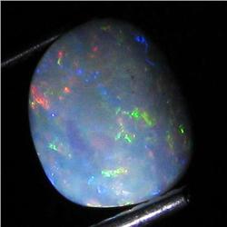 2.35ct Australian Black Opal Doublet Full Fire (GEM-36178)