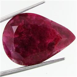 25.92ct African Ruby Pear Cut (GEM-37241)
