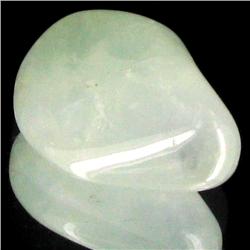 25.35ct Prehnite Freeform Cabochon (GEM-34056)