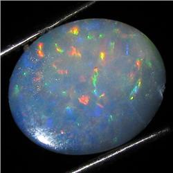 3.92ct Australian Black Opal Doublet Full Fire (GEM-36013)