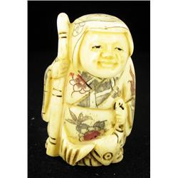 Chinese Handcarved Bone Netsuke (CLB-790)