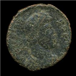 300AD Roman Bronze Coin Higher Grade (COI-9436)