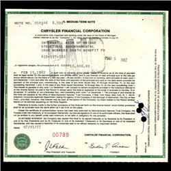 1980s Chrysler $10k Note Scarce (COI-3344)