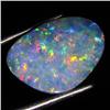 3.9ct Australian Black Opal Doublet Full Fire (GEM-36530)