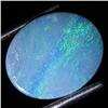 2.44ct Australian Black Opal Doublet Full Fire (GEM-35984)