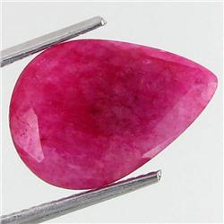 3.38ct African Ruby Pear Cut (GEM-37235)