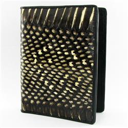 Mens Rare Cobra Skin Upright  Wallet (ACT-266)
