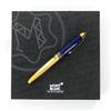 Image 2 : Mont Blanc RARE Ltd. Ed. Lapis Gold Pl. Pen NEW (CLB-803)