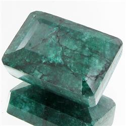 32.15ct South American Emerald Rectangle Cut (GEM-36712)