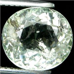 5.10ct  White Green Cuprian Tourmaline (GEM-33586)