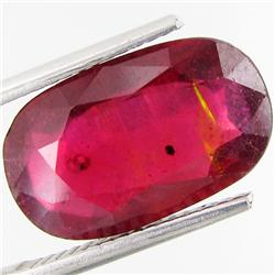 5.50ct Natural Madagascar Blood Red Ruby (GEM-29718)