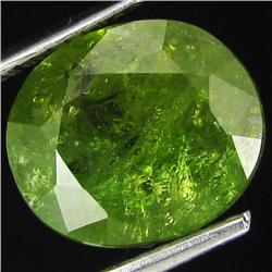 5.72ct  Green Demantoid Garnet Oval (GEM-29279)