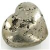 1605ct Handcarved Pyrite Heart (MIN-000133)