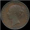 1858/7 Britain Victoria Penny High Grade (COI-7051)