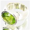Image 2 : 70.24ctw Peridot Sterling Ring (JEW-2821)