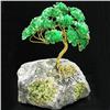 Handcrafted Peridot Brass Wire Tree (DEC-448)