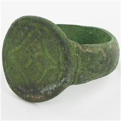 Ancient Roman Bronze Ring 1800+ y/o (ANT-778)