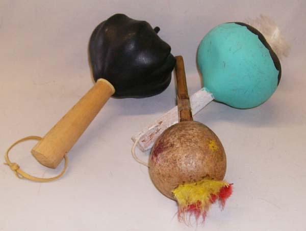 Cherokee and Hopi Rattles