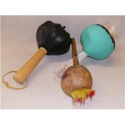 Cherokee and Hopi Rattles