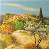 Image 2 : COLORFUL LANDSCAPE SIGNED LIMITED EDITION LITHOGRAPH ON PAPER