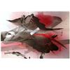 Image 1 : COLORFUL ABSTRACT ORIGINAL PAINTING ON PAPER LIQUIDATION