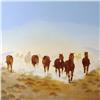 Image 2 : RARE WESTERN SCENIC HORSE DESERT LTD ED SALE