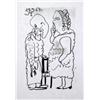 Image 1 : PICASSO COUPLE RARE PENCIL NUMBERED LIMITED EDITION