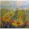 Image 1 : SUNFLOWERS IMPRESSIONISTIC LIMITED EDITION HUGE ART SALE