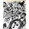 Image 1 : BLACK & WHITE LITHOGRAPH MARC CHAGALL MUSEUM ART