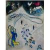 Image 1 : MARC CHAGALL FANTASTIC COLORED LITHOGRAPH SALE